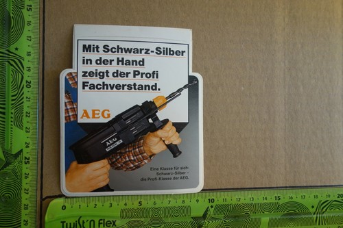 Alter aufkleber handwerk - alter,