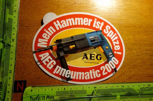 Alter aufkleber handwerk bau - alter,